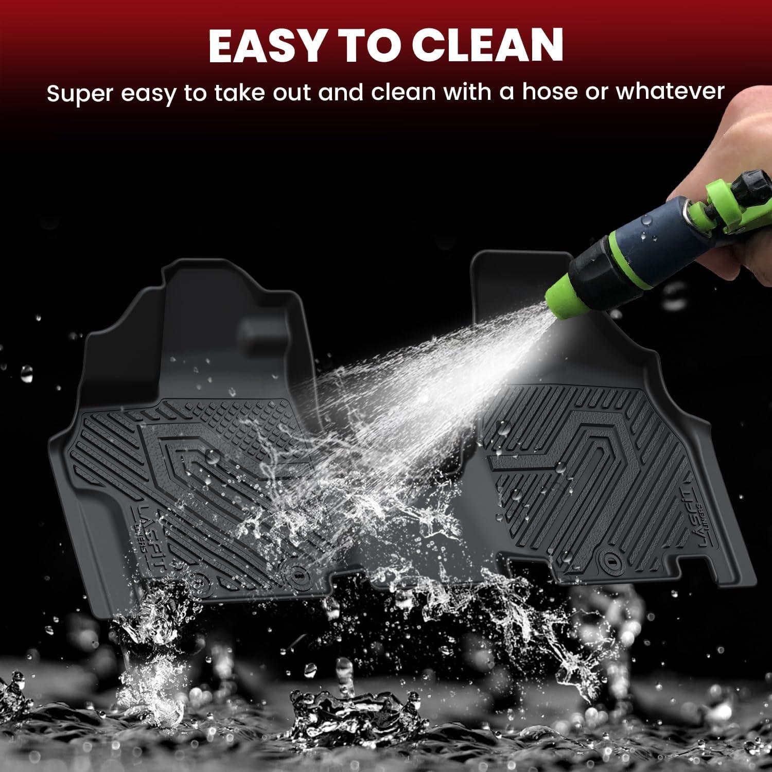 imageLASFIT Floor Mats ampamp Cargo Mat for Honda HRV 20162022 AWD Model All Weather TPE Custom Fit HRV Floor Liner Accessories 1st ampamp 2nd Row ampamp Trunk Mat Full Set Black Not for FWD4For Honda Odyssey  20112017  1st  2nd  3rd