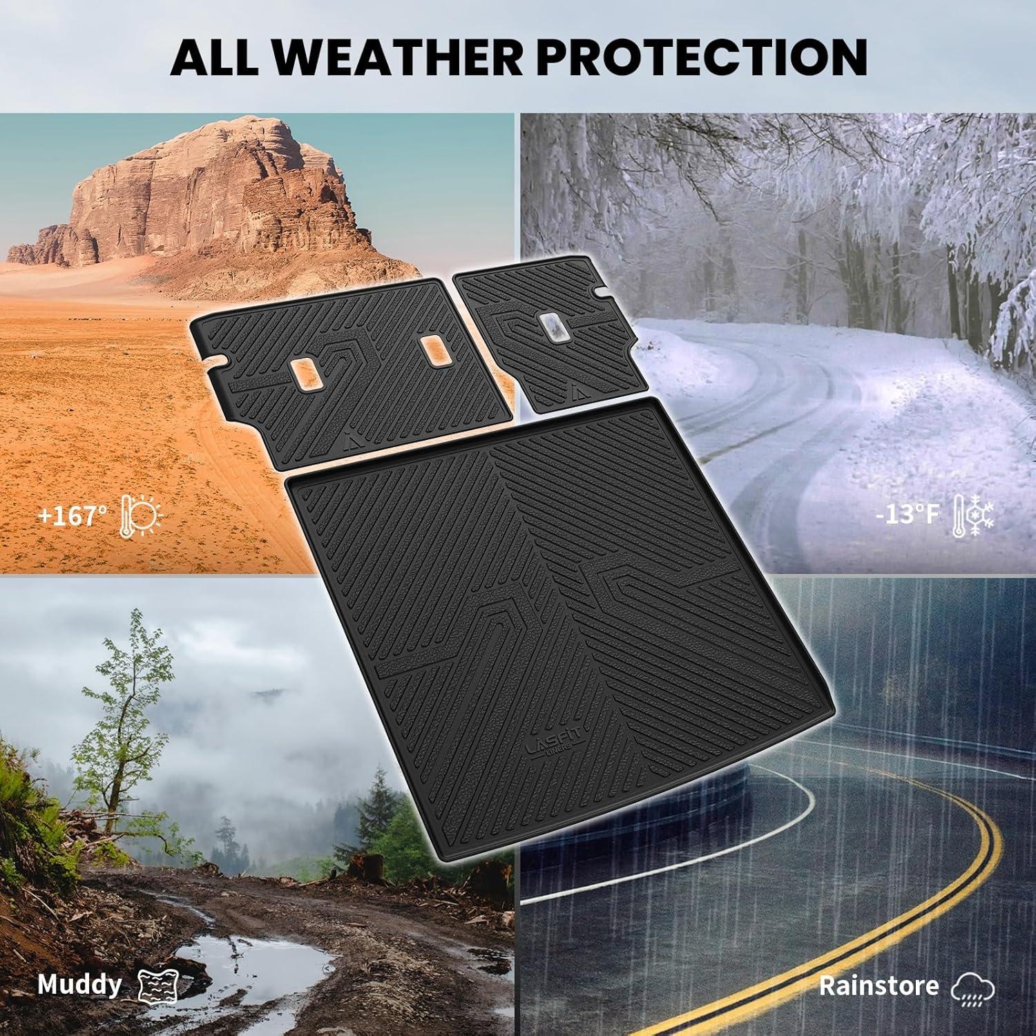 imageLASFIT Trunk Mat for Honda Accord 2013 2014 2015 2016 2017 Sedan Only All Weather Custom Fit TPE Cargo Mat Trunk Tray Cargo Tray Black Not for Coupe ampamp Hybrid3For Honda Passport  2026  Cargo Mat