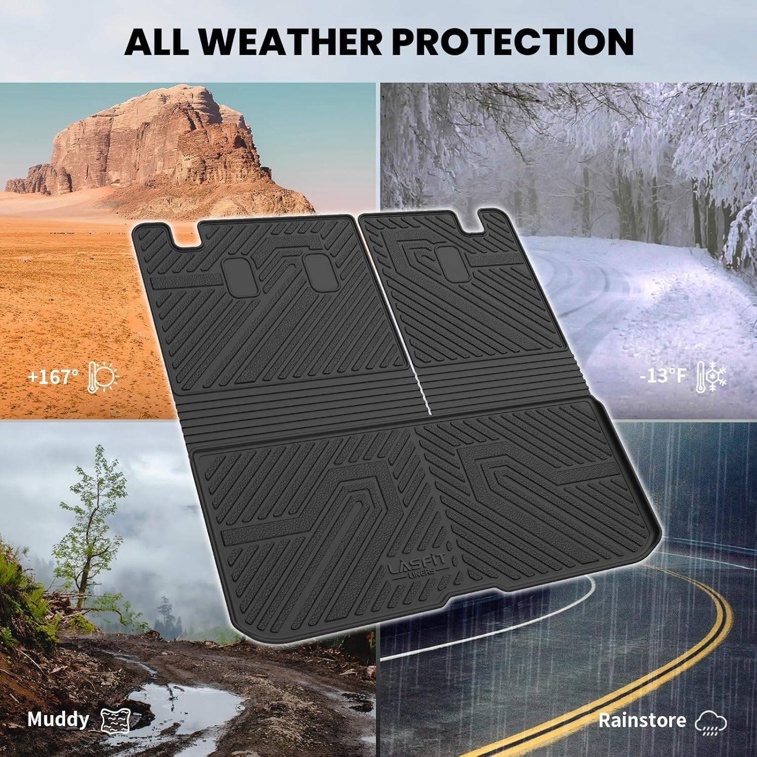 imageLASFIT Trunk Mat for Honda Accord 2013 2014 2015 2016 2017 Sedan Only All Weather Custom Fit TPE Cargo Mat Trunk Tray Cargo Tray Black Not for Coupe ampamp Hybrid4For Honda Pilot  20162025  Trunk Mat