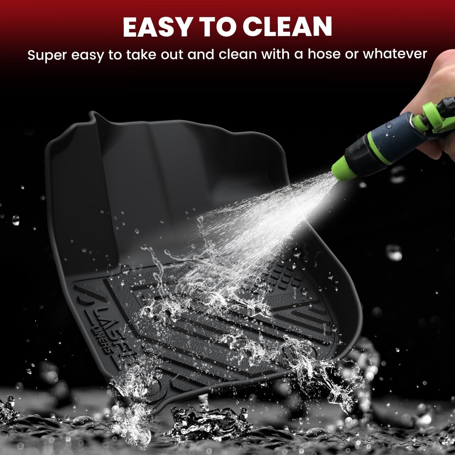 imageLASFIT Trunk Mat for Honda Accord 2013 2014 2015 2016 2017 Sedan Only All Weather Custom Fit TPE Cargo Mat Trunk Tray Cargo Tray Black Not for Coupe ampamp Hybrid6For Honda HRV FWD  20162022  Full Set