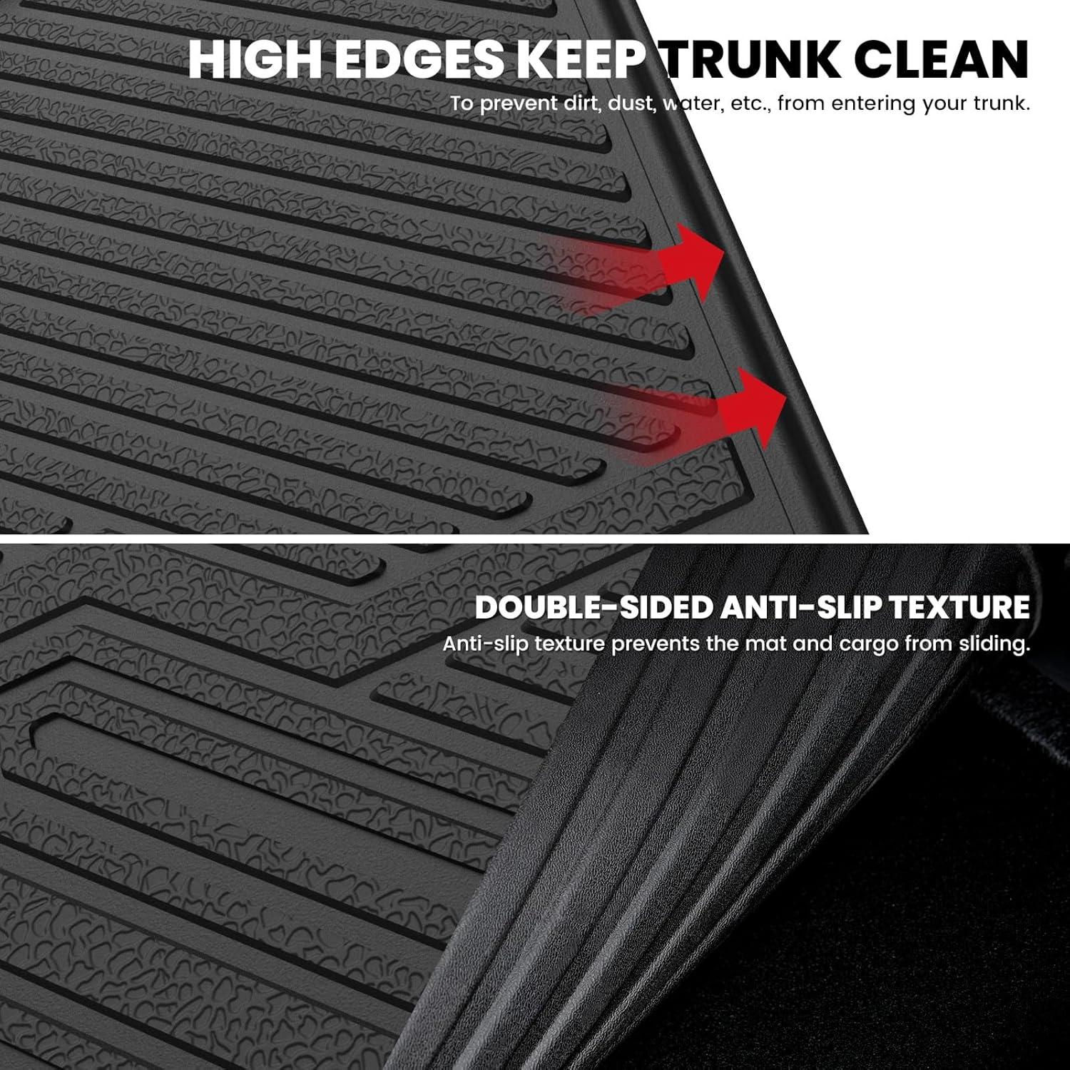 imageLASFIT Trunk Mat for Honda Accord 2013 2014 2015 2016 2017 Sedan Only All Weather Custom Fit TPE Cargo Mat Trunk Tray Cargo Tray Black Not for Coupe ampamp Hybrid3For Honda Passport  2026  Cargo Mat