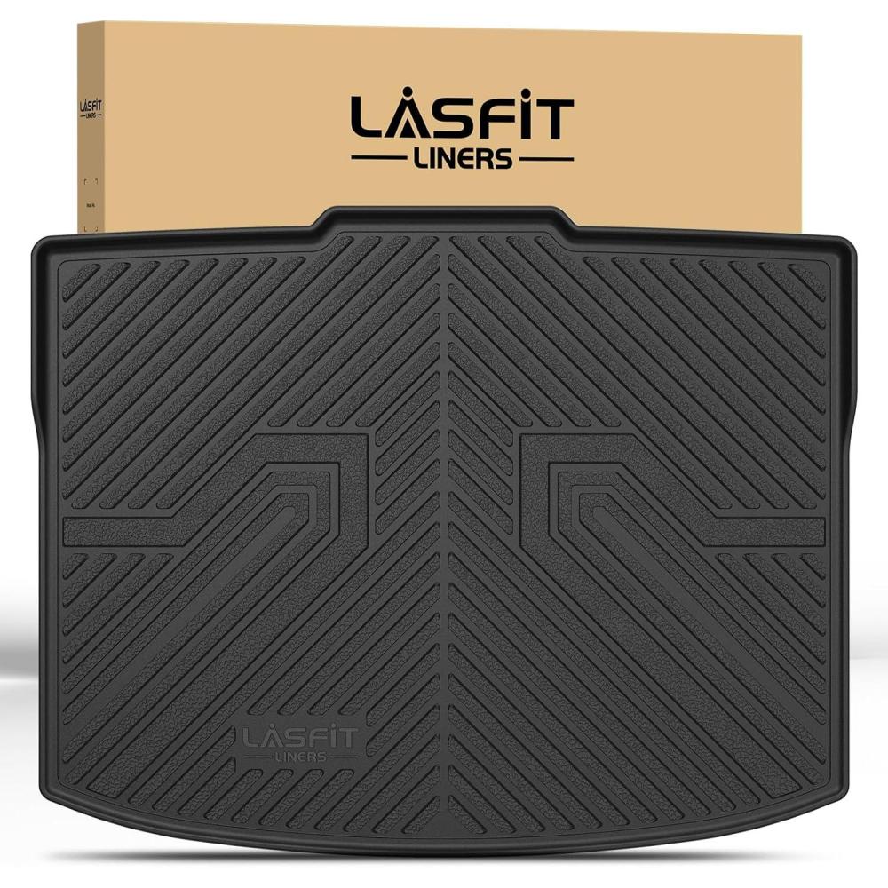 imageLASFIT Floor Mats ampamp Cargo Mat for Honda HRV 20162022 AWD Model All Weather TPE Custom Fit HRV Floor Liner Accessories 1st ampamp 2nd Row ampamp Trunk Mat Full Set Black Not for FWD2For Honda CRV  20232026  Cargo Mat Lower Position