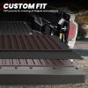 imageLASFIT Truck Bed Mat 20072018 Only Fit 58 FT Bed Not Fit 65FT81FT Bed for Chevrolet SilveradoGMC Sierra 1500 All Weather TPE Custom Fit Bed Liner 2007 New Body Only 1PC Black4 For Toyota Tacoma  20052023  Tailgate Mat