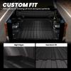 imageLASFIT Truck Bed Mat 20072018 Only Fit 58 FT Bed Not Fit 65FT81FT Bed for Chevrolet SilveradoGMC Sierra 1500 All Weather TPE Custom Fit Bed Liner 2007 New Body Only 1PC Black2 For SilveradoSierra 1500  20192026  58FT