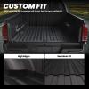 imageLASFIT Truck Bed Mat 20072018 Only Fit 58 FT Bed Not Fit 65FT81FT Bed for Chevrolet SilveradoGMC Sierra 1500 All Weather TPE Custom Fit Bed Liner 2007 New Body Only 1PC Black4 For Toyota Tacoma  20052023  6FT Bed Mat