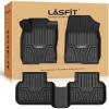 imageLASFIT Floor Mats for Honda Passport 2026 All Weather TPE Custom Fit Passport Floor Liner Accessories 1st ampamp 2nd Row Black1For Honda Civic  20222026  1st  2nd Row Rear Seats With or Without USB Ports