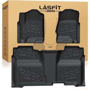 imageLASFIT Floor Mats ampamp Cargo Liner 20212026 ampamp Only 7 Seats Not for 89 Seats for Chevy SuburbanGMC Yukon XLOnly Yukon XL Not Fit YukonCadillac Escalade ESVOnly Escalade ESV Not Fit Escalade1500 2500HD 3500HD Bucket SeatCrew Cab 20142018