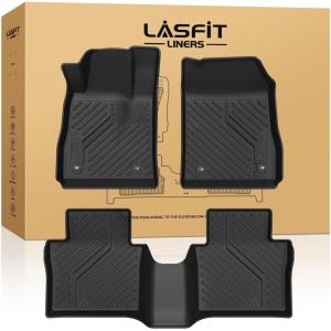 imageLASFIT Floor Mats ampamp Cargo Liner 20212026 ampamp Only 7 Seats Not for 89 Seats for Chevy SuburbanGMC Yukon XLOnly Yukon XL Not Fit YukonCadillac Escalade ESVOnly Escalade ESV Not Fit EscaladeFit for Chevrolet Impala 20142020