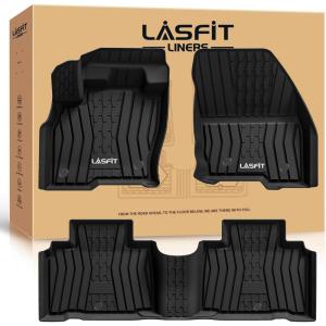 imageLASFIT Floor Mats ampamp Cargo Mat for Acura RDX 20192026 All Weather Floor Liner TPE Custom Fit 1st ampamp 2nd Row Rubber Car Mats and Cargo Liner for Acura RDX Automotive Accessories Black Tasteless20162018  For Lincoln MKX  20192023  For Lincoln Nautilus  1st  2nd Row