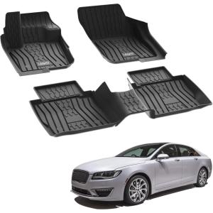 imageLASFIT Floor Mats ampamp Cargo Mat for Acura RDX 20192026 All Weather Floor Liner TPE Custom Fit 1st ampamp 2nd Row Rubber Car Mats and Cargo Liner for Acura RDX Automotive Accessories Black Tasteless20172020  For Ford Fusion  For Lincoln MKZ 1st  2nd Row