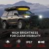 imageLASFIT 42 inch LED Light Bar IP67 Waterproof Spot Flood Combo Beam Off Road Driving Light for Wrangler Cherokee Gladiator F150 Explorer Ranger RamAmber
