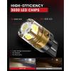 imageLASFIT 921 LED Bulb Reverse Lights 912 T15 Back Up Light CANBUS Error Free W16W 906 Reversing Bulb 904 916 6000K Xenon White New Upgrade Design Plug and Play Pack of 2White