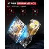 imageLASFIT 921 LED Bulb Reverse Lights 912 T15 Back Up Light CANBUS Error Free W16W 906 Reversing Bulb 904 916 6000K Xenon White New Upgrade Design Plug and Play Pack of 2White