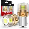 imageLASFIT 921 LED Bulb Reverse Lights 912 T15 Back Up Light CANBUS Error Free W16W 906 Reversing Bulb 904 916 6000K Xenon White New Upgrade Design Plug and Play Pack of 2White