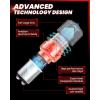 imageLASFIT 921 LED Bulb Reverse Lights 912 T15 Back Up Light CANBUS Error Free W16W 906 Reversing Bulb 904 916 6000K Xenon White New Upgrade Design Plug and Play Pack of 2Red