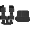 imageLASFIT Floor Mats Custom Fit for Toyota CorollaMatrix 20092013Pontiac Vibe 2009 2010 AllWeather Protection TPE 1st ampamp 2nd Row Car Liners for Toyota Accsessories Easy to Clean Black20202026Highlander HybridFloorCargo Mats