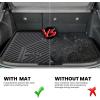 imageLASFIT Floor Mats ampamp Cargo Mat for Genesis GV80 20212024Fit 5 Seats TPE All Weather Protection Custom Fit 1st ampamp 2nd Row Rubber Floor Liners for GV80 Automotive Accessories Black Easy to Clean20192026For Toyota Corolla HacthbackCargo Mat
