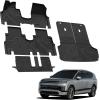 imageLASFIT Floor Mats ampamp Cargo Mat for Hyundai Santa Fe 2023 2022 2021 Only Fit Gas Not Fit Hybrid or PHEV All Weather TPE Custom Fit Floor Liners Accessoires Full Set Car Mats and Trunk Mats2For Hyundai Ioniq 9  2026  7seater