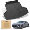 imageLASFIT Floor Mats ampamp Cargo Mat for Hyundai Santa Fe 2023 2022 2021 Only Fit Gas Not Fit Hybrid or PHEV All Weather TPE Custom Fit Floor Liners Accessoires Full Set Car Mats and Trunk Mats2For Hyundai Sonata  Kia K5  20202025  Cargo
