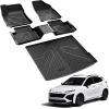 imageLASFIT Floor Mats ampamp Cargo Mat for Hyundai Santa Fe 2023 2022 2021 Only Fit Gas Not Fit Hybrid or PHEV All Weather TPE Custom Fit Floor Liners Accessoires Full Set Car Mats and Trunk Mats2For Hyundai Kona  20242026  Gas
