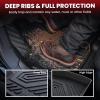 imageLASFIT Floor Mats ampamp Cargo Mat for Hyundai Santa Fe 2023 2022 2021 Only Fit Gas Not Fit Hybrid or PHEV All Weather TPE Custom Fit Floor Liners Accessoires Full Set Car Mats and Trunk Mats3For TucsonSportage  20172022