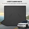 imageLASFIT Floor Mats for Nissan Pathfinder 20132020  Infiniti QX60 20142021  JX35 2013 All Weather TPE Custom Fit Easy Clean Durable NoCurling Trunk Mat for Pathfinder ampamp QX60 ampamp JX352For Hyundai Ioniq 5  20222024