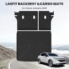 imageLASFIT Floor Mats for Nissan Pathfinder 20132020  Infiniti QX60 20142021  JX35 2013 All Weather TPE Custom Fit Easy Clean Durable NoCurling Trunk Mat for Pathfinder ampamp QX60 ampamp JX351For Nissan Murano  2025  Cargo Mat