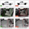 imageLASFIT Floor Mats for Ram 150025003500 Crew Cab 20132018 Front for Ram 1500 Classic Crew Cab 20192024 All Weather TPE Custom Fit Car Mats Truck Front Liners 1st Row Only Black1500 20192024 with 2nd Row Storage Bench Seat Floor Mats