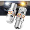 imageLASFIT 3157 LED Bulb Amber T3 4157 3057 Turn Signal Built In Resistor CANBUS Error Free Upgraded Front Rear Light 3457 3047 3357 4057 3056 3456 4156 Only For Standard SocketPack of 2SwitchbackAmberWhite