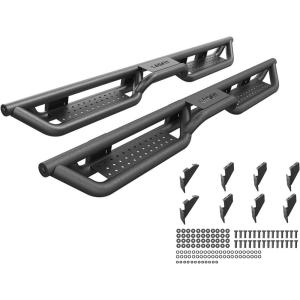 imageLASFIT 5 Inch Side Steps Running Boards Fit for Toyota Tacoma Double Cab 2024 2025 2026 3DScanned OEM Fit Bolton TwoLevel Design 600 Lbs HeavyDuty Strength Side Step Rail Nerf Bars