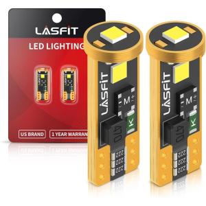 imageLASFIT 921 LED Bulb Reverse Light 912 T15 6000K White Canbus Error Free W16W 906 904 Backup Replacement Cargo Lights For CarTrunk 300 Super Bright Pack of 2White