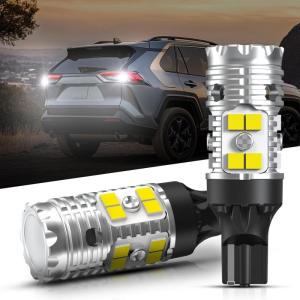 imageLASFIT 921 W16W LED Reverse Backup Light Bulbs for 20142021 2022 2023 2024 2025 Silverado 1500 2500 3500 HD 6000K Cool White Super Bright OEM Replacement 2 pcs20062025 For Toyota RAV4