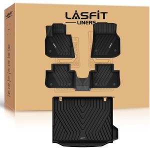 imageLASFIT Floor Mats 20192023 2024 2025 for BMW 3 Series G20 3 Series 330i 330e M3 M340i Accessories Sedan Only Custom Fit TPE All Weather Car Liners 1st ampamp 2nd Row Full Set BlackNOT for GT ampamp 2 Door2 BMW X3 20182024  Full Set