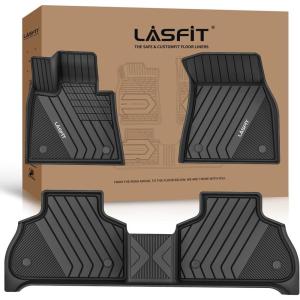 imageLASFIT Floor Mats 20192023 2024 2025 for BMW 3 Series G20 3 Series 330i 330e M3 M340i Accessories Sedan Only Custom Fit TPE All Weather Car Liners 1st ampamp 2nd Row Full Set BlackNOT for GT ampamp 2 Door4 BMW X6 20202026  Floor Mats