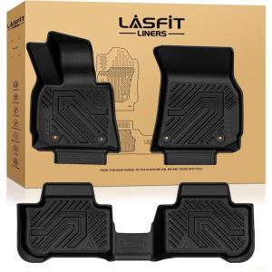 imageLASFIT Floor Mats 20192023 2024 2025 for BMW 3 Series G20 3 Series 330i 330e M3 M340i Accessories Sedan Only Custom Fit TPE All Weather Car Liners 1st ampamp 2nd Row Full Set BlackNOT for GT ampamp 2 Door2 BMW X3 20252026  Floor Mats