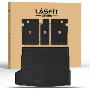 imageLASFIT Floor Mats 20192023 2024 2025 for BMW 3 Series G20 3 Series 330i 330e M3 M340i Accessories Sedan Only Custom Fit TPE All Weather Car Liners 1st ampamp 2nd Row Full Set BlackNOT for GT ampamp 2 Door2 BMW X3 20252026  Cargo Mat