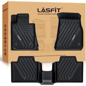imageLASFIT Floor Mats 20192023 2024 2025 for BMW 3 Series G20 3 Series 330i 330e M3 M340i Accessories Sedan Only Custom Fit TPE All Weather Car Liners 1st ampamp 2nd Row Full Set BlackNOT for GT ampamp 2 Door7 BMW 3 Series 20192025  Floor Mats