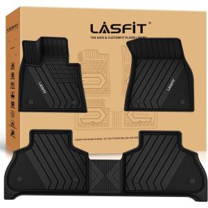 imageLASFIT Floor Mats 20192023 2024 2025 for BMW 3 Series G20 3 Series 330i 330e M3 M340i Accessories Sedan Only Custom Fit TPE All Weather Car Liners 1st ampamp 2nd Row Full Set BlackNOT for GT ampamp 2 Door3 BMW X5 20192026  Floor Mats