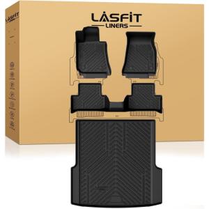 imageLASFIT Floor Mats 20192023 2024 2025 for BMW 3 Series G20 3 Series 330i 330e M3 M340i Accessories Sedan Only Custom Fit TPE All Weather Car Liners 1st ampamp 2nd Row Full Set BlackNOT for GT ampamp 2 Door9 BMW i4 20222025  Floor Mats Full Set