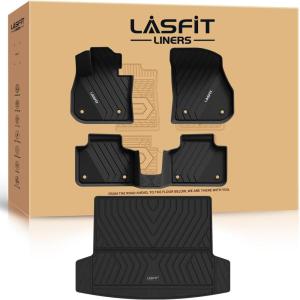 imageLASFIT Floor Mats 20192023 2024 2025 for BMW 3 Series G20 3 Series 330i 330e M3 M340i Accessories Sedan Only Custom Fit TPE All Weather Car Liners 1st ampamp 2nd Row Full Set BlackNOT for GT ampamp 2 Door1 BMW X1 20232025  Floor Mats Full Set