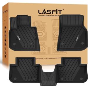 imageLASFIT Floor Mats 20192023 2024 2025 for BMW 3 Series G20 3 Series 330i 330e M3 M340i Accessories Sedan Only Custom Fit TPE All Weather Car Liners 1st ampamp 2nd Row Full Set BlackNOT for GT ampamp 2 Door2 BMW X3 20182024  X4 20192024  Floor Mats