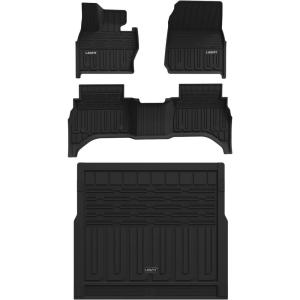 imageLASFIT Floor Mats Fit for Land Rover Range Rover Velar 20172026 ampamp Jaguar FPace 20172026 Custom Fit TPE All Weather Waterproof Floor Liners 1st ampamp 2nd Row Car Mats BlackFor Range Rover Sport 20232025