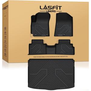 imageLASFIT Floor Mats Fit for Nissan Armada 20172018  Infiniti QX56 20112013  Infiniti QX80 20142018 All Weather TPE Custom Fit Easy Clean Durable NoCurling Floor Liners 1st ampamp 2nd Row Car Mats3For Kia Soul  20202025