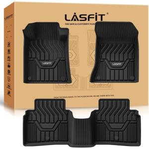 imageLASFIT Floor Mats Fit for Nissan Armada 20172018  Infiniti QX56 20112013  Infiniti QX80 20142018 All Weather TPE Custom Fit Easy Clean Durable NoCurling Floor Liners 1st ampamp 2nd Row Car Mats1For Nissan Altima  20192025  Floor Mats