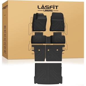 imageLASFIT Floor Mats Fit for Nissan Armada 20172018  Infiniti QX56 20112013  Infiniti QX80 20142018 All Weather TPE Custom Fit Easy Clean Durable NoCurling Floor Liners 1st ampamp 2nd Row Car Mats1For Nissan Kicks  20252026  AWD