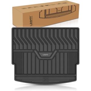 imageLASFIT Floor Mats ampamp Cargo Mat for Hyundai Santa Fe 2023 2022 2021 Only Fit Gas Not Fit Hybrid or PHEV All Weather TPE Custom Fit Floor Liners Accessoires Full Set Car Mats and Trunk Mats1For Nissan Rogue  20212026  Cargo Mat