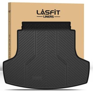 imageLASFIT Floor Mats ampamp Cargo Mat for Hyundai Santa Fe 2023 2022 2021 Only Fit Gas Not Fit Hybrid or PHEV All Weather TPE Custom Fit Floor Liners Accessoires Full Set Car Mats and Trunk Mats2For Hyundai Sonata  Kia K5  20202025  Cargo