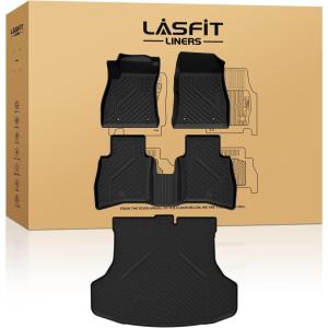 imageLASFIT Floor Mats ampamp Seatback Mats ampamp Cargo Mat for Nissan Armada 20252026  Infiniti QX80 Fit 7seats Not Fit 8 Seats Custom Fit All Weather TPE Easy Clean Durable Floor Liners Car MatsBlack1For Nissan Sentra  20142019