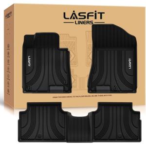 imageLASFIT Floor Mats ampamp Seatback Mats ampamp Cargo Mat for Nissan Armada 20252026  Infiniti QX80 Fit 7seats Not Fit 8 Seats Custom Fit All Weather TPE Easy Clean Durable Floor Liners Car MatsBlack2For Hyundai Sonata  Kia K5  20202025  FWD