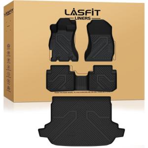 imageLASFIT Floor Mats ampamp Seatback Mats ampamp Cargo Mat for Nissan Armada 20252026  Infiniti QX80 Fit 7seats Not Fit 8 Seats Custom Fit All Weather TPE Easy Clean Durable Floor Liners Car MatsBlack4For Subaru Forester  20142018